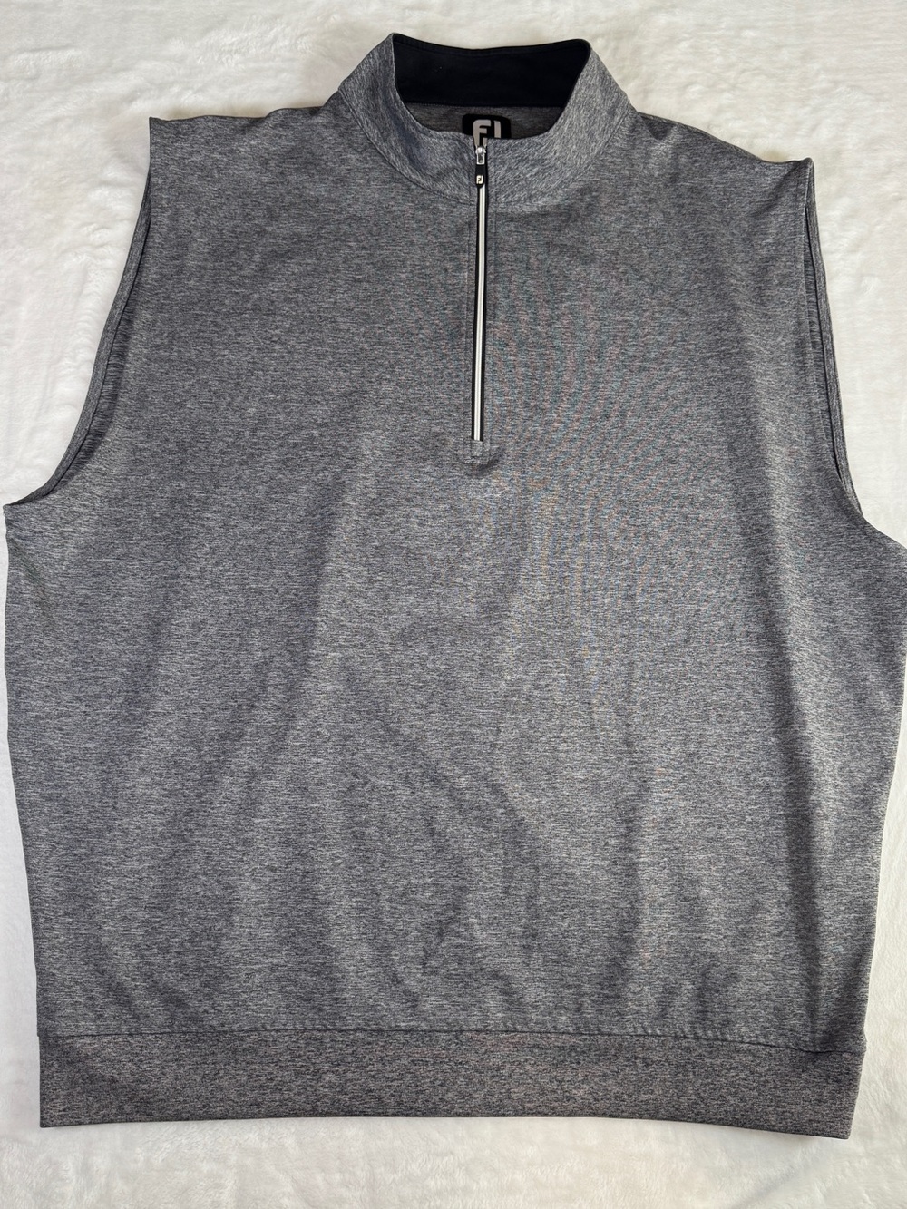 FootJoy FJ Golf Performance 1/4 Zip Pullover Vest Gray Men’s XL